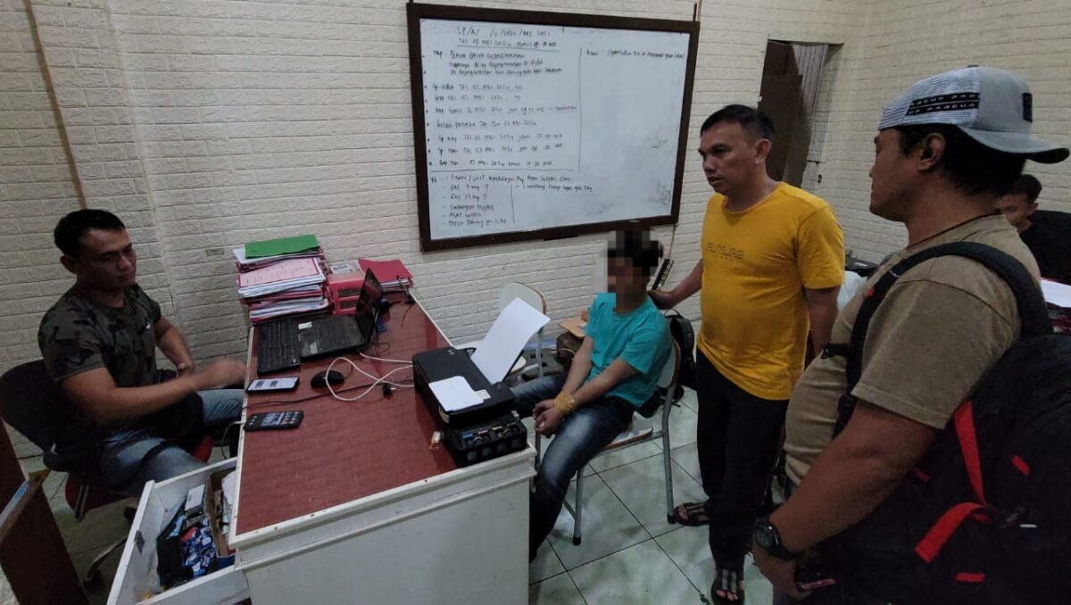 Polres Sukabumi tangkap pelaku pembunuhan di Palabuhanratu. (Humas Polres Sukabumi)