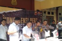 Pers rilis Polres Sukabumi terkait kasus pembunuhan (Jubir Grup)