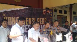 Pers rilis Polres Sukabumi terkait kasus pembunuhan (Jubir Grup)
