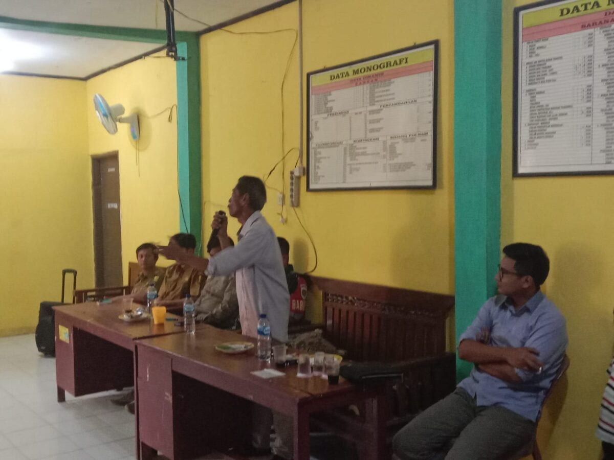 Musdes Desa Sanggrawayang Kecamatan Simpenan, (GELIATMEDIA.COM/Asep T)