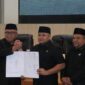 Paripurna DPRD Dihadiri Bupati Sukabumi Bahas Raperda RPJPD 2024-2025