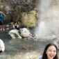 Jelang Akhir Libur Panjang Geyser Cisolok DiPadati Pengunjung Untuk Berwisata