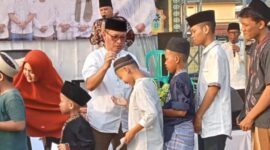 Sekretariat Rukun Warga ( RW.11) Kampung Cempaka putih bersama Panitia PHBI Gebyar Muharam, Gelar Tablig Akbar serta Santunan Anak Yatim dan Jompo