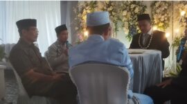 Anggota DPRD Jadi Saksi Pernikahan Pimred Media Jubir TV di Desa Wangunsari