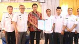 Penandatanganan SPH Perkebunan Karet Sukakaret, Bupati Yakini Untuk Kesejahteraan Masyarakat
