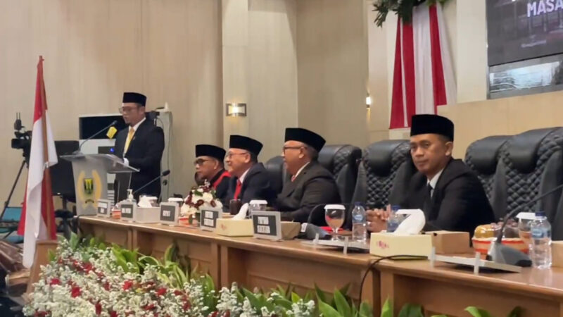 Feri Supriyadi Dan Hera Iskandar Ditunjuk Jadi Pimpinan Sementara DPRD Kabupaten Sukabumi Periode 2024 - 2029