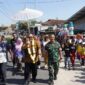 Kirab Budaya Hari Jadi Desa Sasagaran, Bupati Marwan Apresiasi Kekompakan Masyarakat