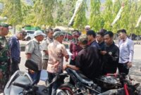 Babinsa 2202/Palabuhanratu Laksanakan Pemantauan Dan Pengamanan Eksekusi Konstatering