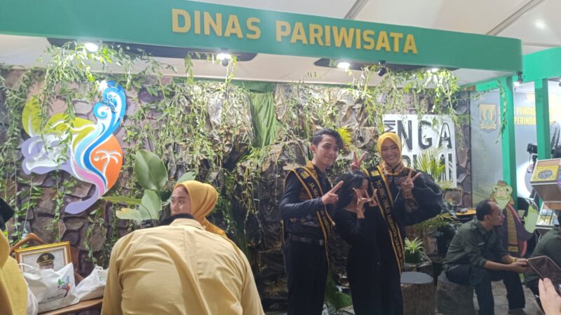 Dispar Kabupaten Sukabumi Raih Juara Ketiga Stan Terbaik di Sukabumi Expo 2024