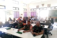 Danramil 2201/Cisolok Dan Anggota Hadiri Acara Deklarasi Netralitas TNI-Polri, ASN Dan Kades