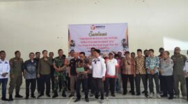 Sosialisasi Pengawasan Netralitas ASN, TNI Polri Kepala desa dan perangkat Desa Se kecamatan Palabuanratu.