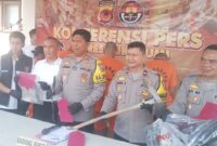 Empat Tersangka Pembunuhan Ditangkap Kurang dari 24 Jam oleh Polres Sukabumi