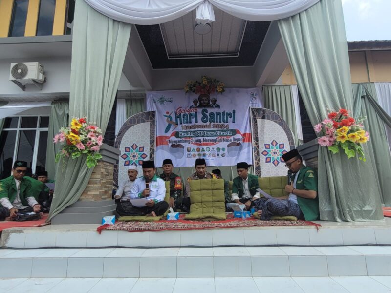 Babinsa Citarik Koramil 2202/Palabuhanratu Hadiri Giat Peringatan Hari Santri Nasional 2024