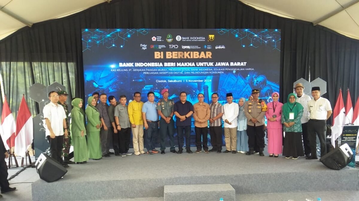 Kecamatan Cisolok Kabupaten Sukabumi menjadi salah satu tempat di selenggarakan Acara BI Berkibar