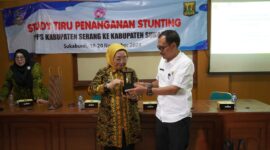 DPPKB Sukabumi Terima Kunjungan DKBPPA Serang Bahas Penanganan Stunting