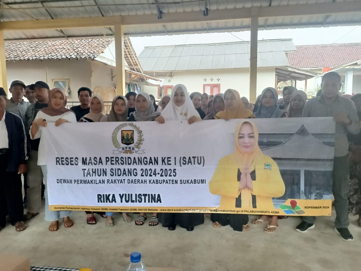 Anggota DPRD Sukabumi Rika Yulistina Serap Aspirasi Warga di Reses Terakhir di Kampung Cikupa