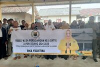 Anggota DPRD Sukabumi Rika Yulistina Serap Aspirasi Warga di Reses Terakhir di Kampung Cikupa