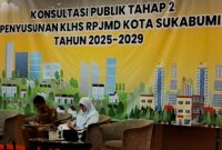 Kepala DLH Kabupaten Sukabumi Hadiri Konsultasi Publik KLHS RPJMD Kota Sukabumi 2025-2029