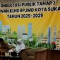 Kepala DLH Kabupaten Sukabumi Hadiri Konsultasi Publik KLHS RPJMD Kota Sukabumi 2025-2029