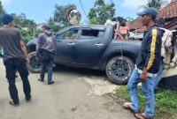 Diduga Rem Blong, Minibus Pengangkut Pekerja Hantam Rumah Warga di Sukabumi