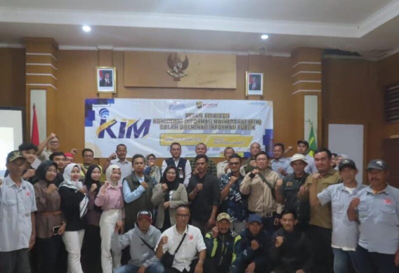 Diskominfosan Sukabumi Gelar Sosialisasi Peran Strategis KIM dalam Diseminasi Informasi Publik