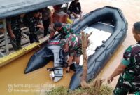 Korem 061/Suryakancana Gelar Bhakti TNI Pasca Banjir Bandang di Sukabumi