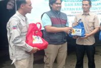 PLTU Jabar 2 Palabuhanratu Salurkan Bantuan untuk Korban Bencana