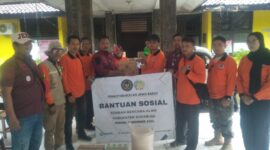 Lapas Warungkiara Salurkan Bantuan Sembako untuk Korban Banjir di Palabuhanratu