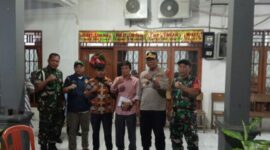 Camat dan Forkopimcam Palabuhanratu Pantau Pengamanan Malam Natal 2024
