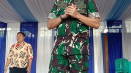 Kodim 0622/Kabupaten Sukabumi menggelar kegiatan Wawasan Kebangsaan dan sosialisasi penerimaan prajurit TNI AD Tahun Anggaran 2025 di MAN 2 Sukabumi dan SMK Mutiara Palabuhanratu.