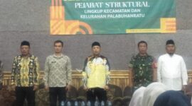 Pemerintah Kecamatan Palabuhanratu menggelar acara serah terima jabatan pejabat struktural di lingkungan kecamatan dan kelurahan.