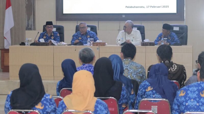 Bupati Sukabumi H. Marwan Hamami menghadiri entry meeting pemeriksaan interim LKPD 2024 oleh BPK RI Perwakilan Jawa Barat. .