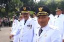 H. Asep Japar dan H. Andreas resmi dilantik sebagai Bupati dan Wakil Bupati Sukabumi periode 2025-2030 oleh Presiden RI H. Prabowo Subianto di Istana Merdeka.