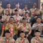 Kapolres Sukabumi, AKBP Dr. Samian, menghadiri Rapat Kerja Cabang Gerakan Pramuka Kabupaten Sukabumi 2025.