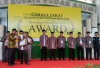 Ketua DPRD Kabupaten Sukabumi, Budi Azhar Mutawali, S.IP, menghadiri BAZNAS Kabupaten Sukabumi Awards 2025. Dalam kesempatan ini, beliau mengapresiasi kinerja BAZNAS serta mendorong transparansi dan inovasi dalam pengelolaan zakat.