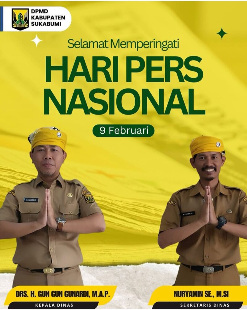 Selamat Hari Pers Nasional! Pers berperan penting dalam membangun desa dan memberdayakan masyarakat.