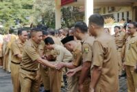 Bupati Sukabumi, H. Asep Japar, menegaskan pentingnya kekompakan ASN dalam membangun Kabupaten Sukabumi yang lebih maju, unggul, dan Mubarakah.