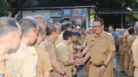 Bupati Sukabumi, H. Asep Japar, menegaskan pentingnya kekompakan ASN dalam membangun Kabupaten Sukabumi yang lebih maju, unggul, dan Mubarakah.