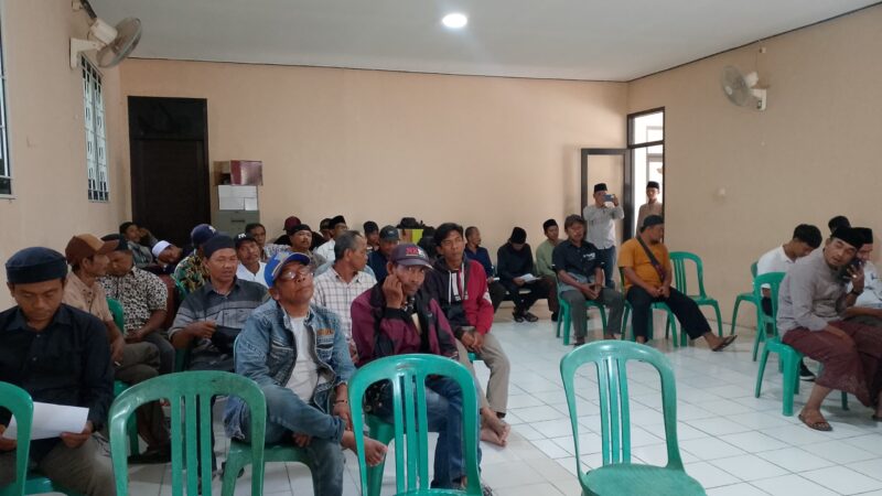 Meningkatkan kepedulian dan kesejahteraan umat! UPZ Palabuhanratu bersama pihak kecamatan, MUI, KUA, dan DMI menggelar sosialisasi ZIS di Desa Pasir Suren.