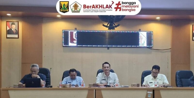 Pemerintah Kabupaten Sukabumi menggelar Forum Gabungan Perangkat Daerah di Bale Pangripta untuk menyusun RKPD 2026.