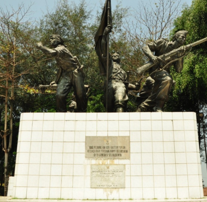 Monumen Palagan Bojongkokosan, saksi perjuangan rakyat Sukabumi dalam mempertahankan kemerdekaan. 