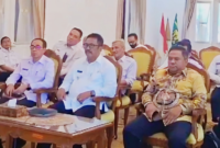 Komitmen kuat dalam pencegahan korupsi! Ketua DPRD Kabupaten Sukabumi, Bupati, Sekda, dan jajaran OPD menghadiri peluncuran Indikator IPKD MCP 2025 yang diinisiasi oleh KPK RI.