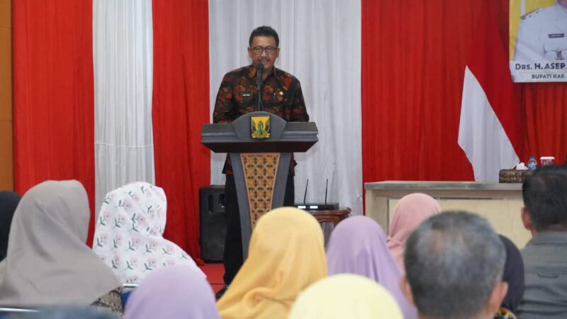 Bupati Sukabumi H. Asep Japar resmi meluncurkan program Sukabumi Nyaah Ka Indung sebagai bentuk komitmen nyata dalam melindungi dan memberdayakan kaum perempuan, khususnya ibu lansia.