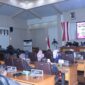 Rapat Paripurna DPRD Kabupaten Sukabumi menyepakati perubahan Perda Nomor 15 Tahun 2023 tentang Pajak Daerah dan Retribusi Daerah.