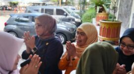Kepala Dinas Perikanan Kabupaten Sukabumi menghadiri apel pagi dan halal bihalal bersama Bupati Sukabumi, H. Asep Japar, di halaman Sekretariat Daerah.