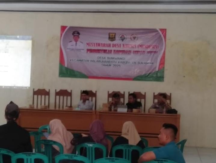 Musyawarah Desa Khusus Desa Buniwangi resmi membentuk Koperasi Desa Merah Putih sebagai langkah strategis memperkuat perekonomian lokal. Dengan semangat gotong royong dan kemandirian, koperasi ini diharapkan menjadi motor penggerak ekonomi desa demi kesejahteraan masyarakat yang berkelanjutan.