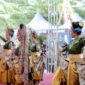 Lebih dari 500 penari dari berbagai komunitas tampil memukau dalam acara 