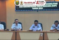 Bappelitbangda Kabupaten Sukabumi menyusun Dokumen Rehabilitasi dan Rekonstruksi Pasca Bencana (R3P) Tahun 2024 sebagai langkah cepat menanggapi dampak bencana 4 Desember 2024.