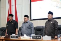 DPRD Kabupaten Sukabumi menggelar Rapat Paripurna ke-14 Tahun Sidang 2025 untuk membahas LKPJ Bupati Sukabumi Tahun Anggaran 2024 serta evaluasi kinerja DPRD.
