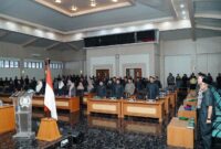 DPRD Kabupaten Sukabumi gelar Rapat Paripurna ke-15 bahas Raperda dana cadangan Pilbup 2029.